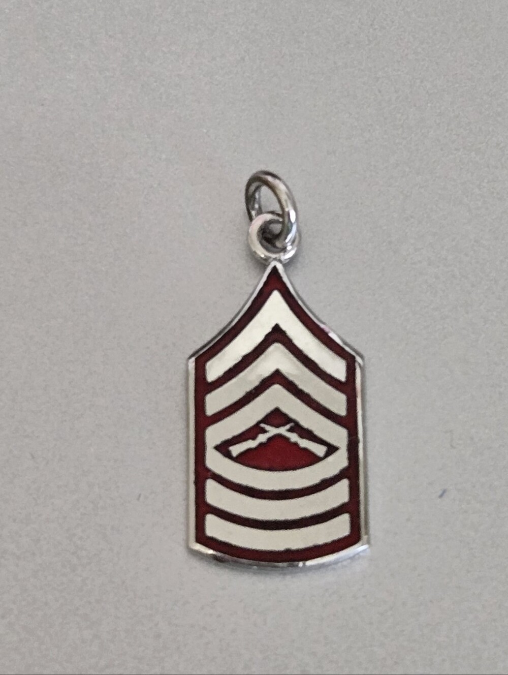 US Marines Master Sergeant Pendant Charm
